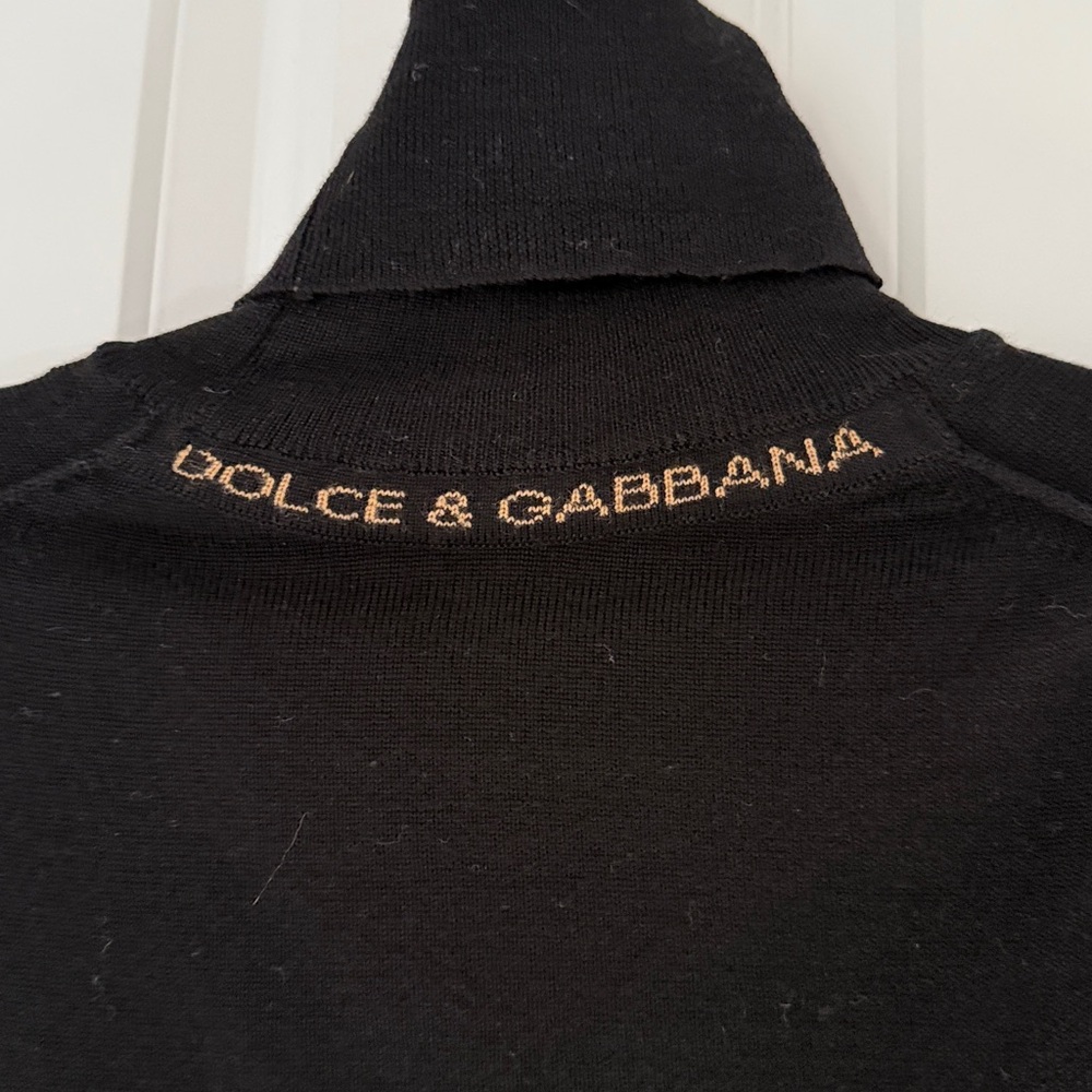 Dolce and Gabbanna Wool Turtleneck